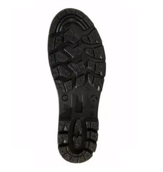 Bota De Segurança Pvc Com Cano Médio Forrado Crival Preto 39