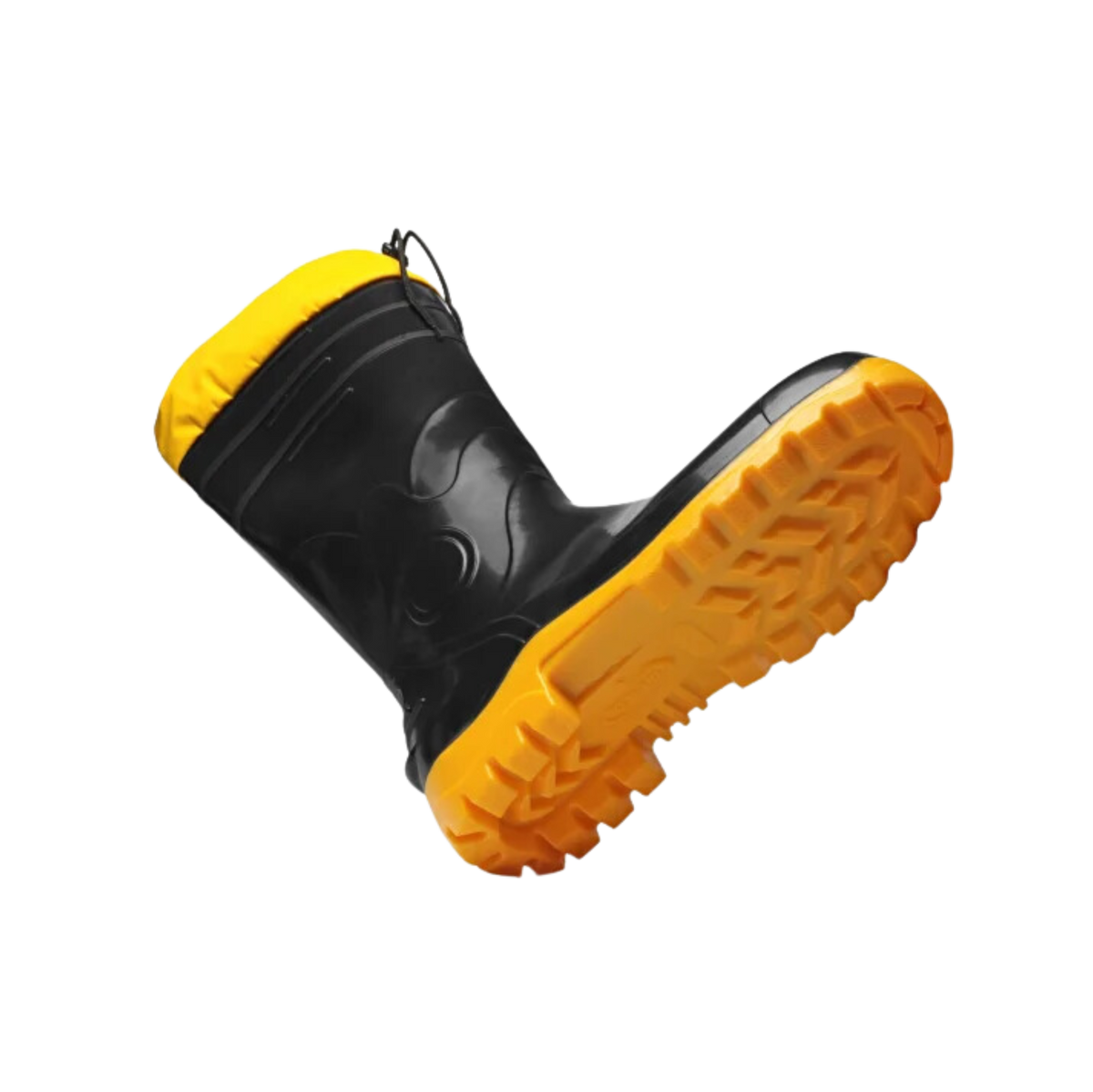 Bota Segurança Pvc Nº 39 Cano Extra Longo Pto Com Polaina Bracol 39