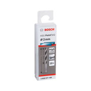 broca aco rapido 2,00mm profissional 10 pecas bosch
