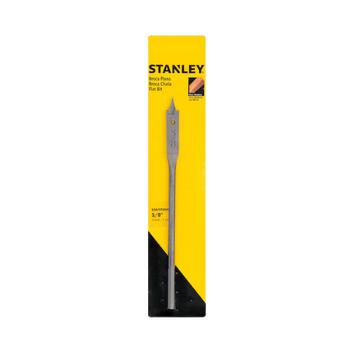 Broca Chata Para Madeira 10mm 3,8 X 157mm 6 1,8 Sta57038b Stanley