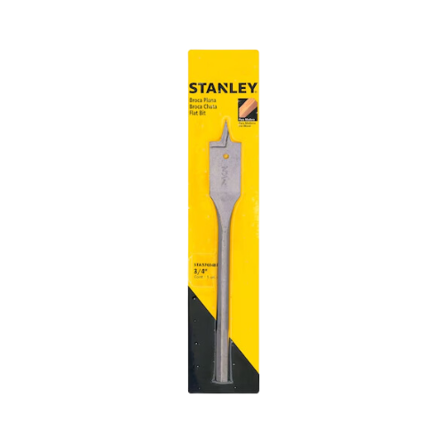 Broca Chata Para Madeira 19mm 3,4 X 157mm 6 1,8 Sta57034b Stanley