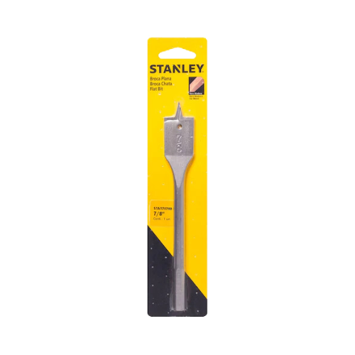 Broca Chata Para Madeira 22mm 7,8 X 157mm 6 1,8 Sta57078b Stanley