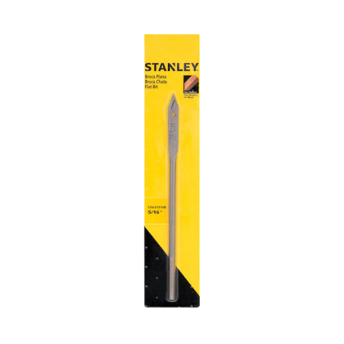 Broca Chata Para Madeira 8mm 5,16 X 157mm 6 1,8 Sta57516b Stanley