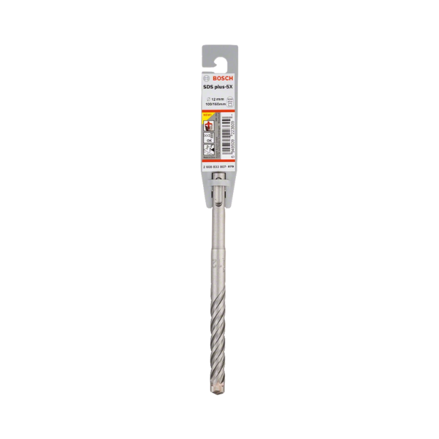 broca encaixe sds plus 5x 12 x 160 bosch embalagem