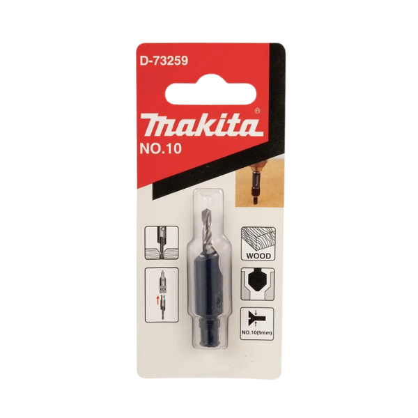 broca p madeira escareadora 5mm d73259 makita 532300