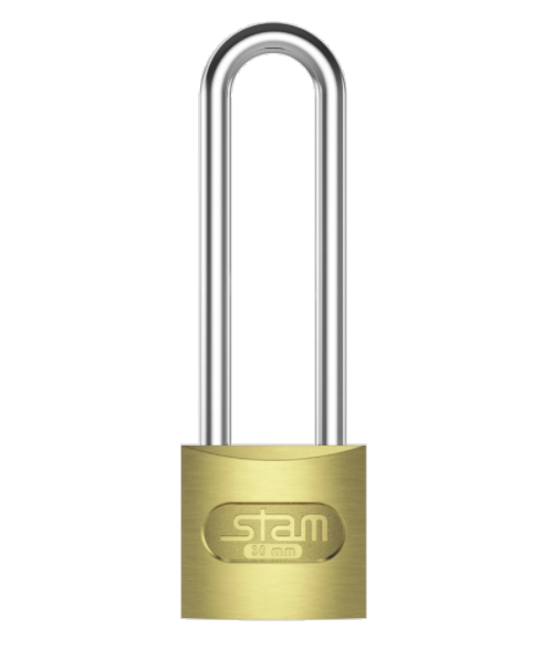 Cadeado Zamac Comum 30Mm Ref.90207 Haste Longa Stam