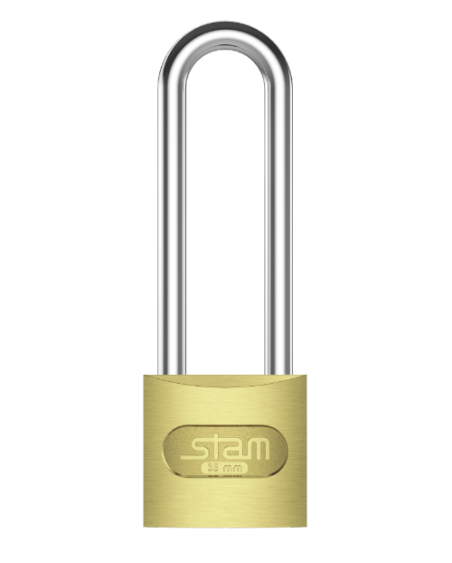 Cadeado Zamac Comum 35Mm Ref.90302 Haste Longa Stam