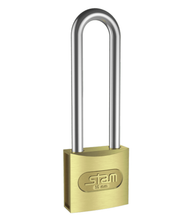 Cadeado Zamac Comum 35Mm Ref.90302 Haste Longa Stam