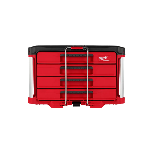 Caixa ferramenta com 4gavetas packout 48228444 milwaukee