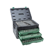 caixa ferramentas 213 pecas st09512u com tres gavetas sata
