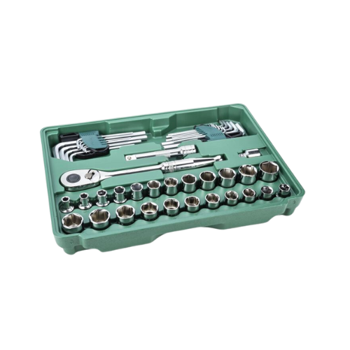 caixa ferramentas 213 pecas st09512u com tres gavetas sata