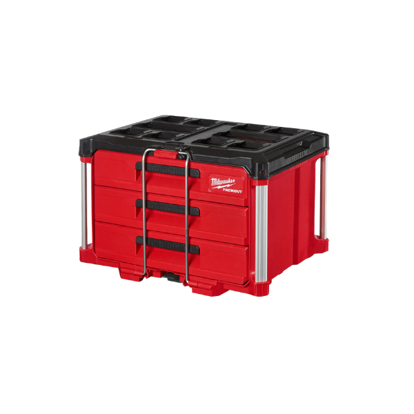 CAIXA FERRAMENTAS COM GAVETA TRIPLA PACKOUT 48228443 MILWAUKEE