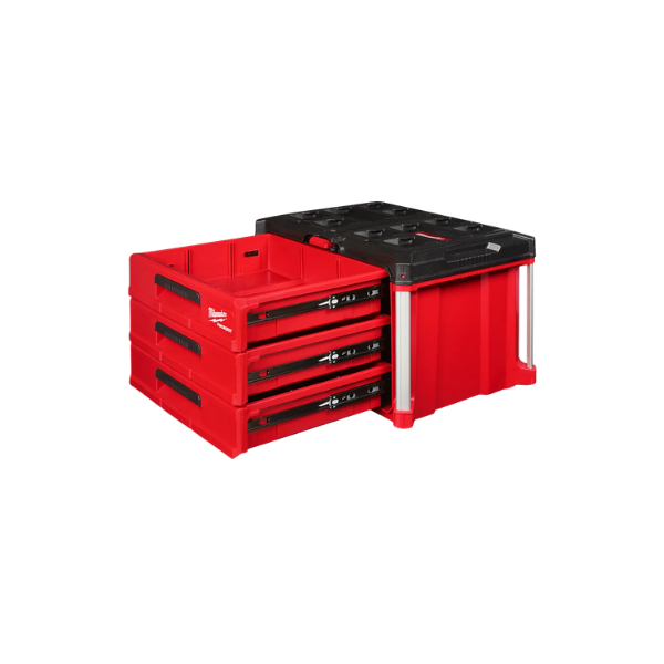 CAIXA FERRAMENTAS COM GAVETA TRIPLA PACKOUT 48228443 MILWAUKEE