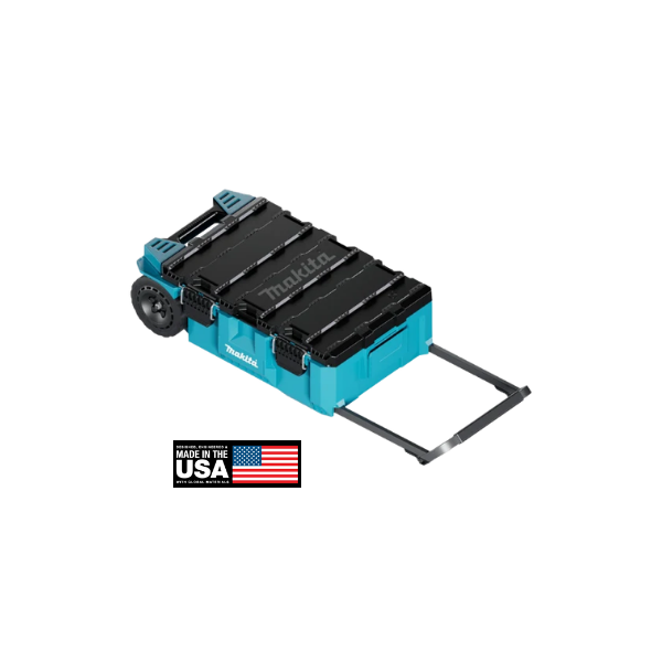 caixa ferramentas maktrak com rodas t90009 makita