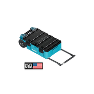 caixa ferramentas maktrak com rodas t90009 makita