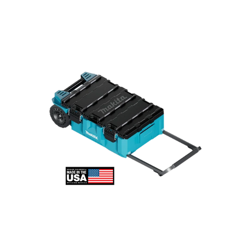 caixa ferramentas maktrak com rodas t90009 makita