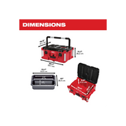 CAIXA FERRAMENTAS ORGANIZADORA GRANDE PACKOUT 48228425 MILWAUKEE