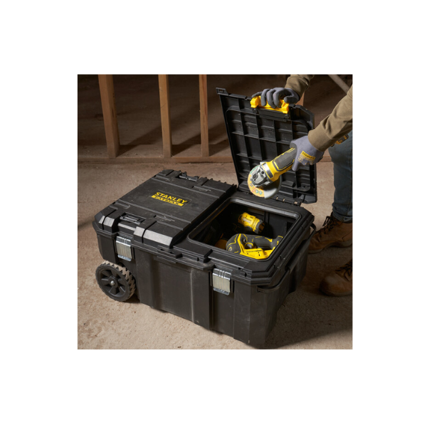 caixa organizadora com rodas contractor pro Stack fmst178701 stanley