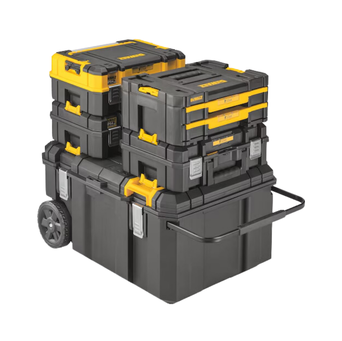 Caixa Organizadora Com Rodas Contractor Tstak Dwst17871-1 Dewalt