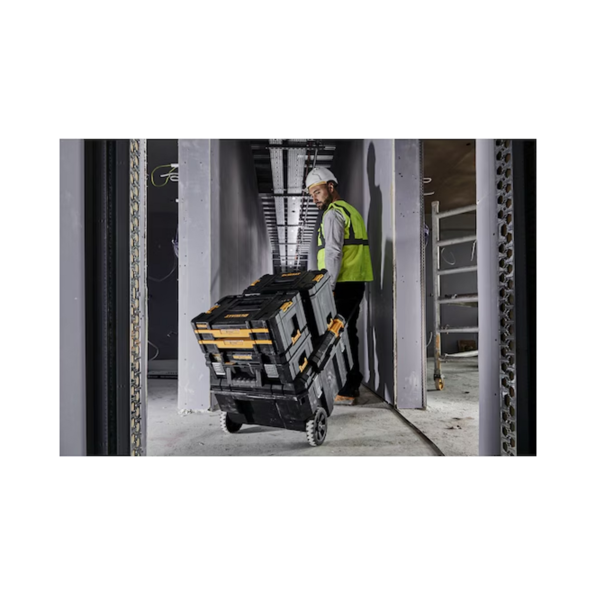 Caixa Organizadora Com Rodas Contractor Tstak Dwst17871-1 Dewalt