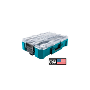 caixa organizadora maktrak com tampa transparente t90043 makita