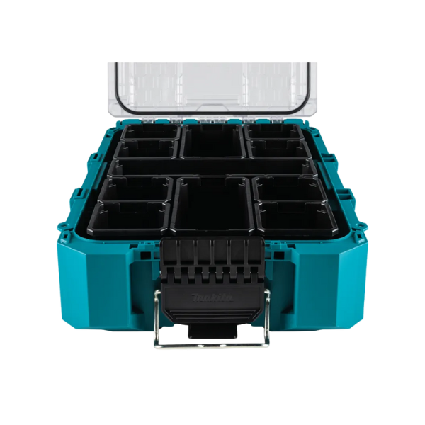 caixa organizadora maktrak com tampa transparente t90043 makita
