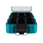 caixa organizadora maktrak com tampa transparente t90043 makita