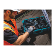 caixa organizadora maktrak com tampa transparente t90043 makita