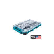 caixa organizadora maktrak com tampa transparente t90059 makita