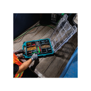 caixa organizadora maktrak com tampa transparente t90059 makita