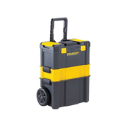 caixa organizadora plastica com rodas essential 3 em 1 stst18631 stanley