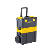 caixa organizadora plastica com rodas essential 3 em 1 stst18631 stanley
