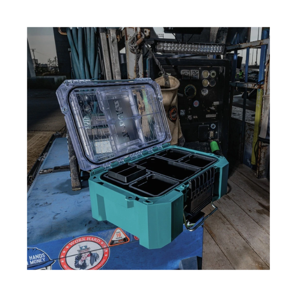 caixa organizadora t90065 profunda com tampa transp makita