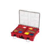 caixa organizadora tampa transp plast packout 48228430 milwaukee 538573
