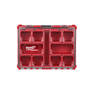 caixa organizadora tampa transp plast packout 48228430 milwaukee 538573