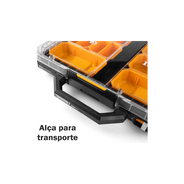 CAIXA ORGANIZADORA TAMPA TRANSP PLAST STACKTECH TBB1O10 TOUGHBUILT