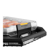 Caixa Organizadora Tampa Transparente Plástica Stacktech TBB1O10C Toughbuilt