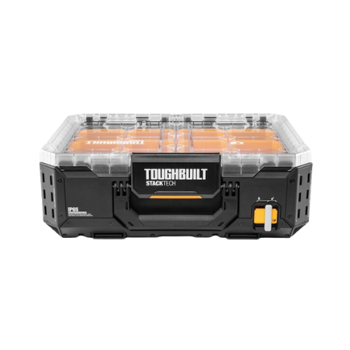 Caixa Organizadora Tampa Transparente Plástica Stacktech TBB1O30 Toughbuilt