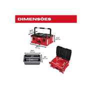 Caixa Ferramentas Organizadora Packout 48-22-8424 Milwaukee