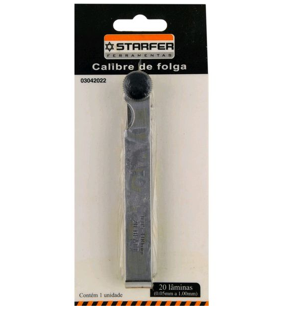 CALIBRADOR DE FOLGA 20 LÂMINA STARFER
