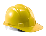 Capacete Segurança Com Carneira Worker Amarelo