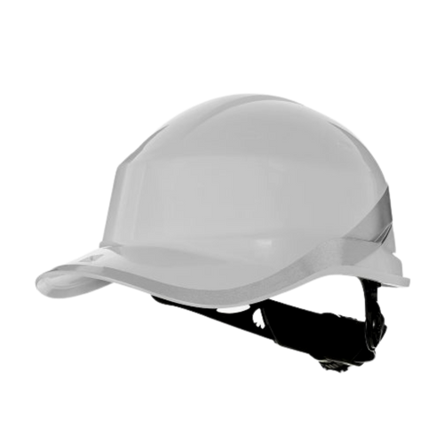 Capacete Segurança C/ Aba Frontal Diamond V Rotor® Cinza Delta Plus