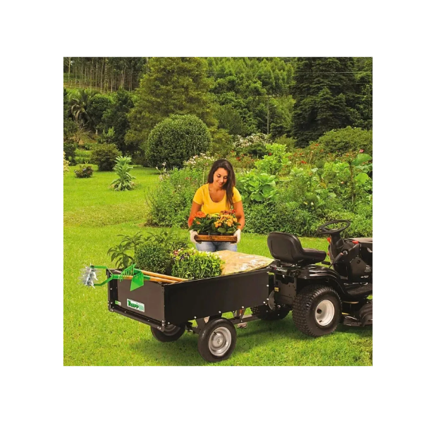 CARRETA PARA TRATOR CORTADOR DE GRAMA 225KG TRAPP