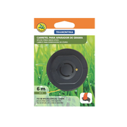 carretel cabecote de nylon para rocadeira 6 00 1 3mm tramontina 530197
