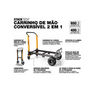carrinho manual e plataforma 2 em 1 stacktech tbb1t20 toughbuilt