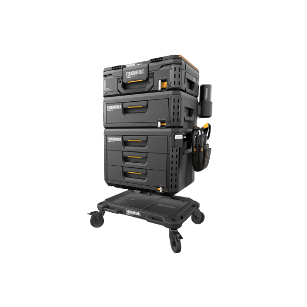 carrinho transporte modular stacktech tbbit10 toughbuilt