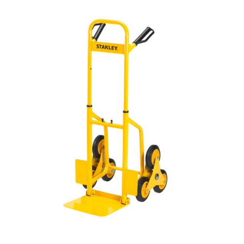 Carrinho Transporte Armazém 120Kg Maciça C/ 3 Rodas Stanley