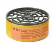 Cartucho para Máscara Filtro Vapores e Gases RC 203 Carbografite