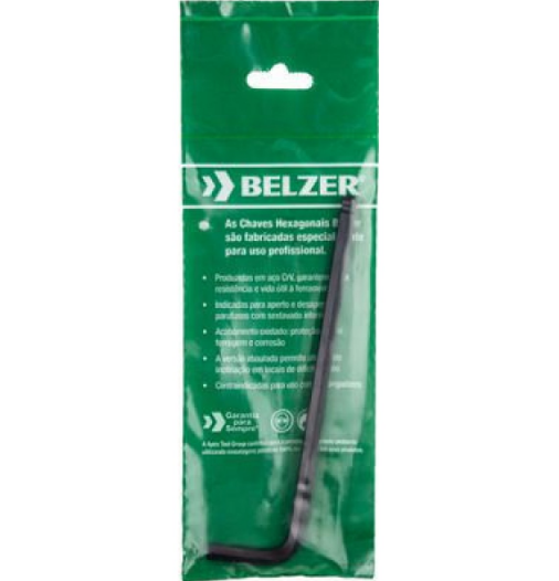 CHAVE ALLEN LONGA 4MM PROFISSIONAL BELZER