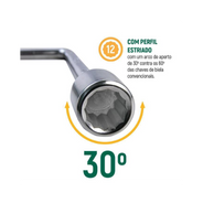 chave biela sextavada 10mm st47513l sata